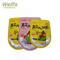 OEM South Africa food grade plastic biltong packaging bags with zipper